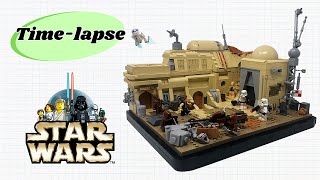 Tatooine  LEGO Star Wars MOC Timelapse [upl. by Llenra]