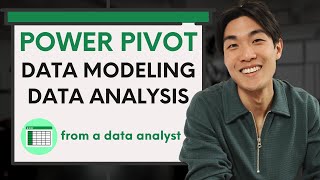 How to Model and Analyze Data in EXCEL using POWER PIVOT [upl. by Raffarty]