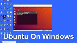 How to Install Linux Ubuntu 1804 LTS on Windows 10 [upl. by Alletse]