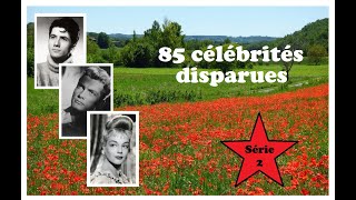 Hommage à 85 célébrités francophones disparues 2ème série [upl. by Nimref]