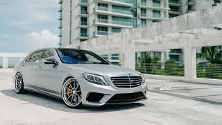 ADV1 RENNtech Tuned Mercedes S63 AMG Sedan [upl. by Inoy]