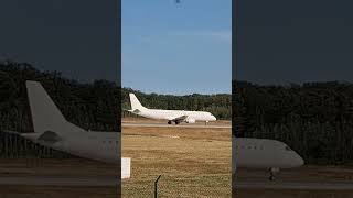 Takeoff Windrose Airlines Embraer 190 to PODGORICA 🇲🇪 shorts [upl. by Shields]