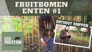 Fruitbomen enten voorbereiding [upl. by Salim]