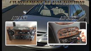 Peugeot 607  changement dautoradio  vidéo inédite [upl. by Goulder]