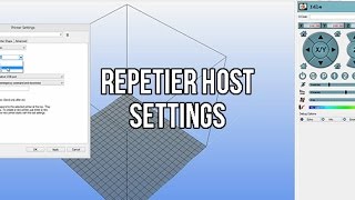 Setting Up Your 3D Printer With Repetier Host  My Settings  ABS amp PLA Temperatures [upl. by Aserret552]