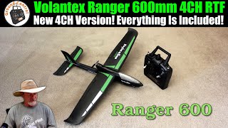 Everything You Need Is Included VolantexRC Ranger 600mm Wingspan 4CH Gyro System Beginner Plane RTF [upl. by Forester]