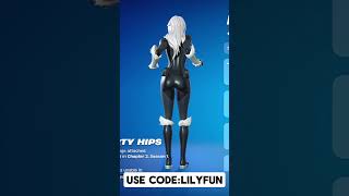 NEW FORTNITE MARVEL BLACK CAT SKIN PARTY HIPS EMOTE [upl. by Animas740]