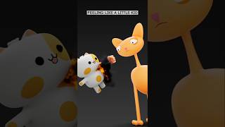 POV You Hit Bro Too Hard Animation Meme funny cat animation meme [upl. by Orvil890]