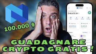 METODO per Guadagnare CRYPTO GRATIS Con NEXO TUTORIAL [upl. by Ritchie]