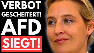 💥EILMELDUNG Altparteien SCHEITERN mit AfD VERBOT  NANCY FAESER kocht vor Wut💥 [upl. by Jabe]