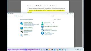 Uninstallremove McAfee WebAdvisor from Windows 2024 updated [upl. by Kruter644]