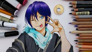 Speed Drawing Yato  Noragami [upl. by Iahs]