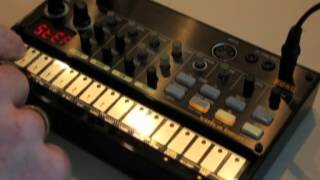 Korg Volca Beats Demo  first minute BD only [upl. by Ellehcim]