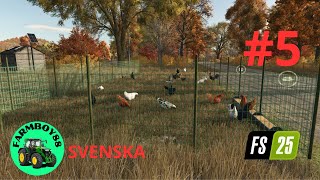 JAG SKAFFAR HÖNS AVS 5 Farming simulator 25 [upl. by Lupiv]