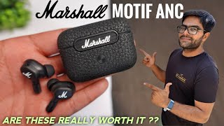 Marshall Motif ANC True Wireless Earbuds with Wireless Charging ⚡⚡ Premium Earbuds Under 20000 ⚡⚡ [upl. by Novi505]