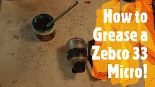 How to Grease a Zebco 33 Micro [upl. by Ekusuy946]