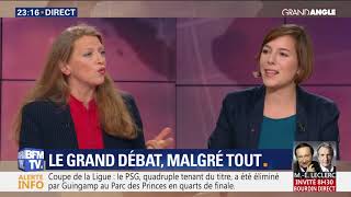 Débat sur le quotGrand Débatquot  BFM Grand Angle du 0901 Partie 1 [upl. by Ramak]