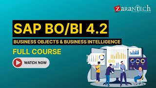 SAP BOBI Business Objects amp Business Intelligence 42 Full Course  ZaranTech [upl. by Yerfej325]