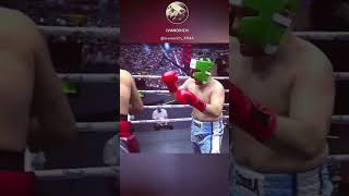 Guanyar vs La Cobra shorts boxing [upl. by Seuqram595]