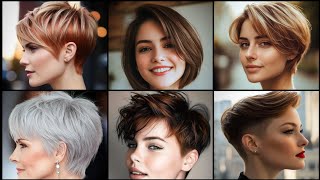 How To Cut Layers InShortHair 2024 inl Hairstyles for thin hair Shagg yshortMessys hort hair [upl. by Nawad]