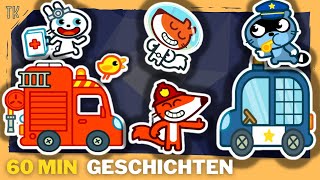 Geschichten mit dem Fuchs und seinen Freunden  Kindervideos  Kinderfilme  telekids [upl. by Aloibaf580]