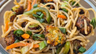 Live 🔴 Manchurian Noodles Recipe 🍜 [upl. by Liamsi]