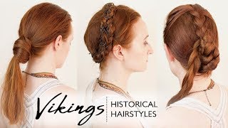 Historical Hairstyles the Real Hairstyles Worn by Viking Women [upl. by Aunson]