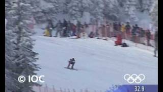 Alpine Skiing  Mens Downhill  Lillehammer 1994 Winter Olympic Games [upl. by Dorfman]