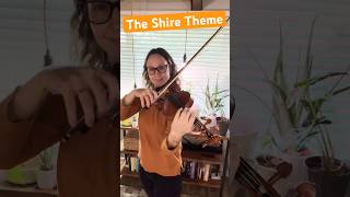 The Shire Theme  Lord of the Rings violin [upl. by Cirted]