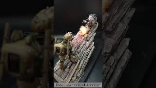 DIORAMA quotTHE HUNTERquot MaK Maschinen Krieger 120 Scale model kits [upl. by Hatty]