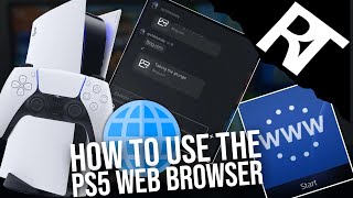 How to Use the PS5 Web Browser 2024  How to Access the PS5 Web Browser [upl. by Chicky]