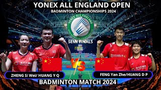 Zheng  Huang CHN vs Feng  Huang CHN  All England 2024 Badminton [upl. by Damien28]