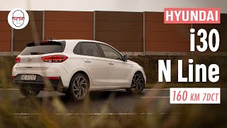 Hyundai i30 N Line 2022 15 160 KM 7DCT test PL Pertyn Ględzi [upl. by Doxia841]