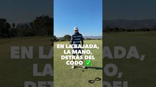 En el downswing la mano detrás de codo  Consejos Oxygolf golf [upl. by Jarrod]