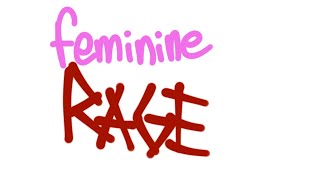 Feminine RagePEGGY Lyric Video [upl. by Airotna696]