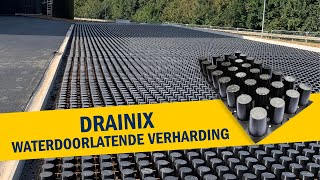 Ontdek Drainix  Een duurzame waterdoorlatende verharding zelfs voor zwaar verkeer [upl. by Nachison738]