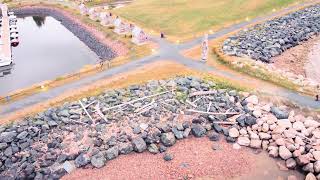 Port and harbor in Caraquet pokeshaw Canada 🇨🇦 [upl. by Kendyl187]