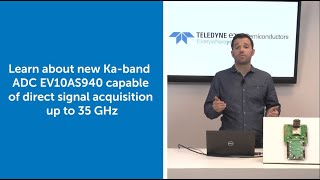 ADC Performance in multiple frequency bands up to Ka with only 195mWGSPS and single ended inputs [upl. by Annabella191]