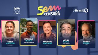 🔴 SEM CENSURA RECEBE GILDA MATTOSO MARCELO ROCHA MAURÍCIO MACHADO MIGUEL PAIVA E OSMAR PRADO [upl. by Aynat558]