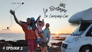 La Bretagne en CampingCar  Épisode 2 [upl. by Einalam]