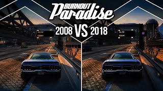 Burnout Paradise vs Remastered  Graphics Comparison [upl. by Rednas]