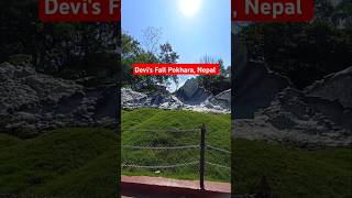 Devis Fall VisitPokhara Nepal shorts video wondeful place [upl. by Dreher940]