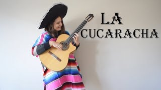 La Cucaracha guitar cover  Mexican traditional music with TAB [upl. by Ennaillek814]