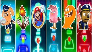 Sheriff Labrador VS Spider House Head 🆚 Mario 🆚 Angry Birds VS Lamput 🆚 Paw Patrol🔥Who Is Best [upl. by Anu]