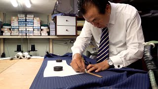 Process of Making Handmade Tailored Suits by Korean Master Tailor with 40 years of experience [upl. by Smiley]