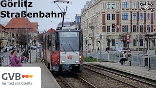 Straßenbahn Görlitz  GVB  Tram  2024  Trams in Germany [upl. by Eatnohs]