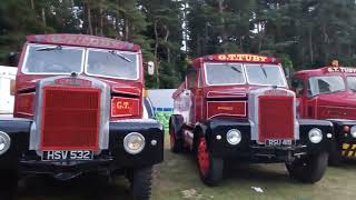 RAW FOOTAGE Scampston steam rally 2024 wagons [upl. by Wooster]