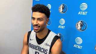 Quentin Grimes postpractice press 10122024 [upl. by Edahc461]