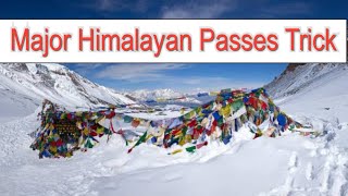 Trick To Remember major Himalayan Passes shorts [upl. by Juley]