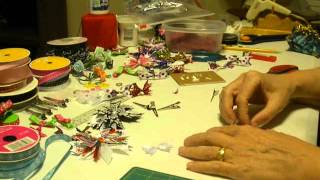 How To Make Ribbon Barrettes Part 3 [upl. by Hebner]